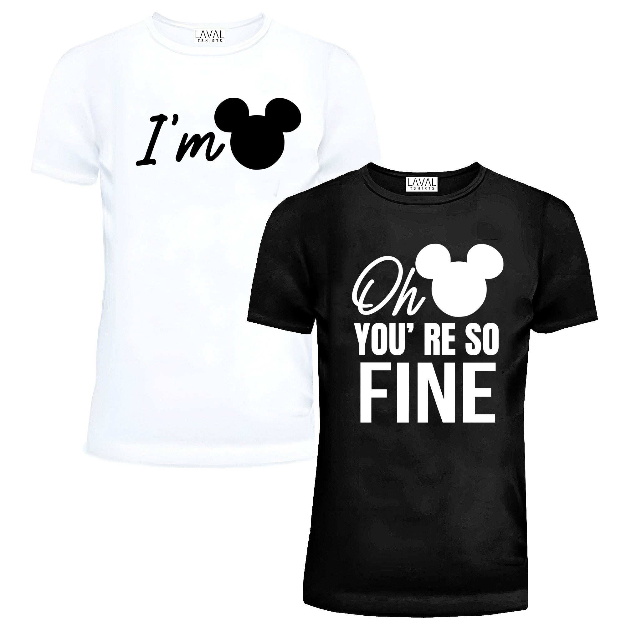 You’re So Fine Matching Couple Shirts – Funny His and Hers T-Shirt Set