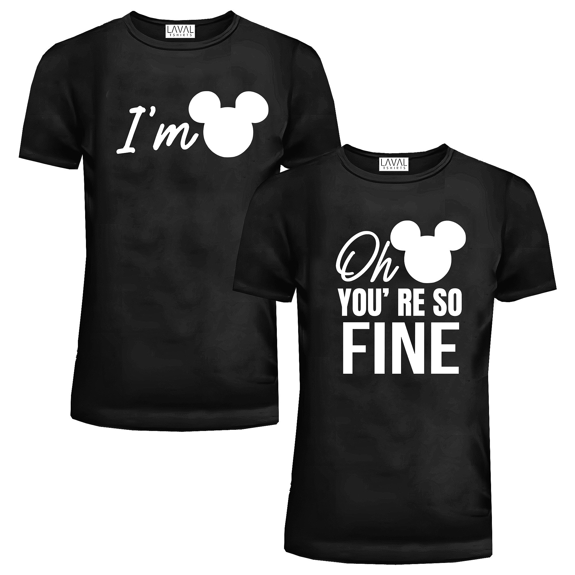 You’re So Fine Matching Couple Shirts – Funny His and Hers T-Shirt Set