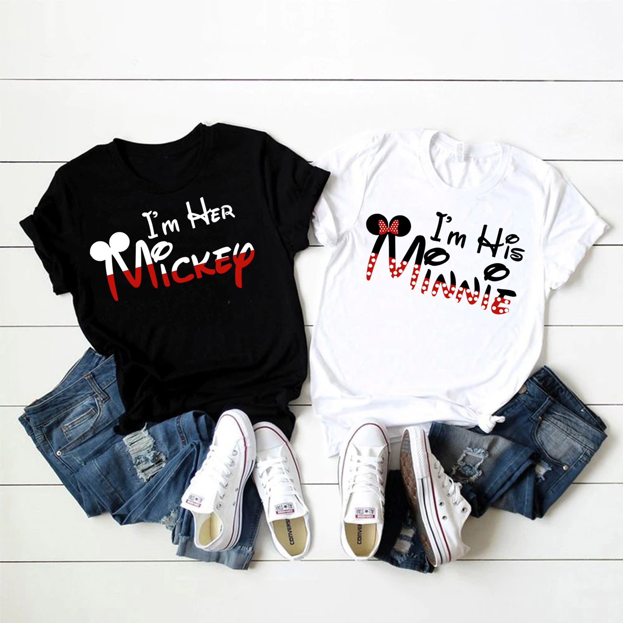 I Am His & I Am Hers Matching Couple Shirts – His and Hers T-Shirt Set