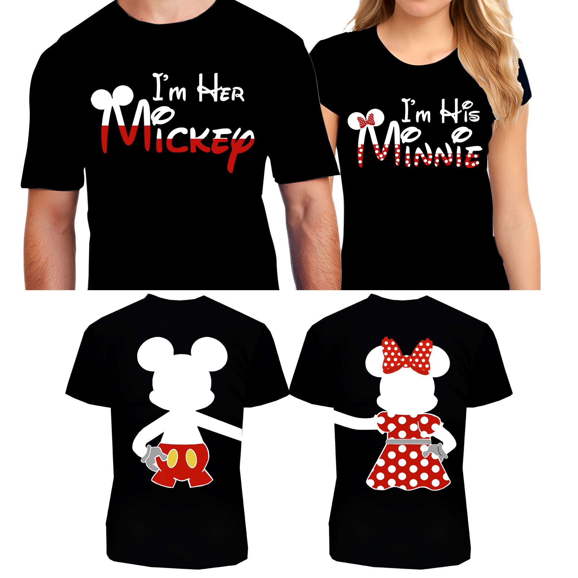 I Am His & I Am Hers Matching Couple Shirts – His and Hers T-Shirt Set