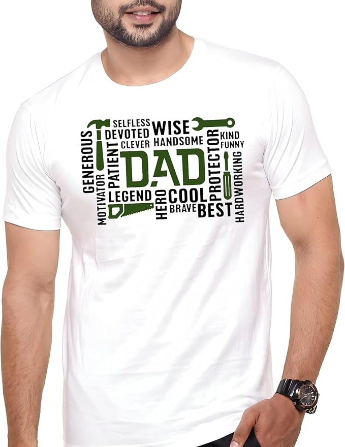 Awesome Dad T-Shirt – Funny Tool Design Father's Day Gift