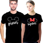 Forever Together Matching Couple Shirts – His and Hers T-Shirt Set