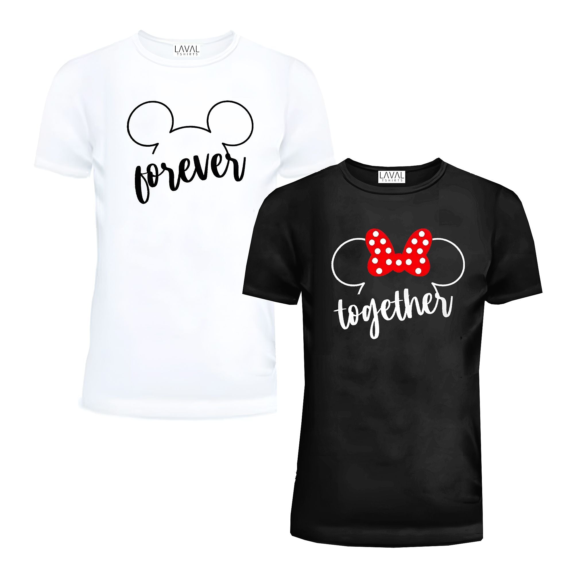 Forever Together Matching Couple Shirts – His and Hers T-Shirt Set
