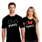 Forever Together Matching Couple Shirts – His and Hers T-Shirt Set