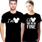 You’re So Fine Matching Couple Shirts – Funny His and Hers T-Shirt Set