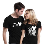 You’re So Fine Matching Couple Shirts – Funny His and Hers T-Shirt Set