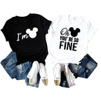 You’re So Fine Matching Couple Shirts – Funny His and Hers T-Shirt Set