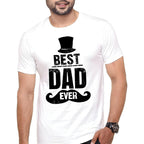 Best Dad Ever Mustache T-Shirt – Funny Father's Day Gift for Dad