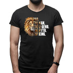 Dad Lion The Man The Myth The Legend T-Shirt – King Dad Shirt