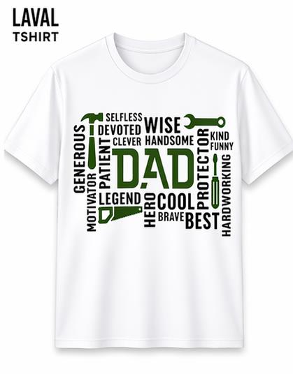 Awesome Dad T-Shirt – Funny Tool Design Father's Day Gift