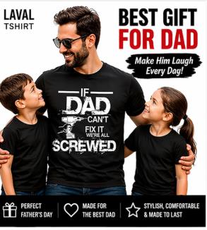 If Dad Can't Fix It We're All Screwed T-Shirt