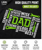 Awesome Dad T-Shirt – Funny Tool Design Father's Day Gift