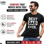 Best Dad Ever T-Shirt – Funny Father's Day Gift for Dad