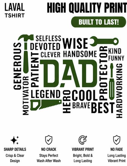 Awesome Dad T-Shirt – Funny Tool Design Father's Day Gift
