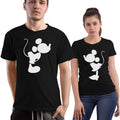 Kissing MM Couple Matching Shirts – His and Hers T-Shirts for Couples