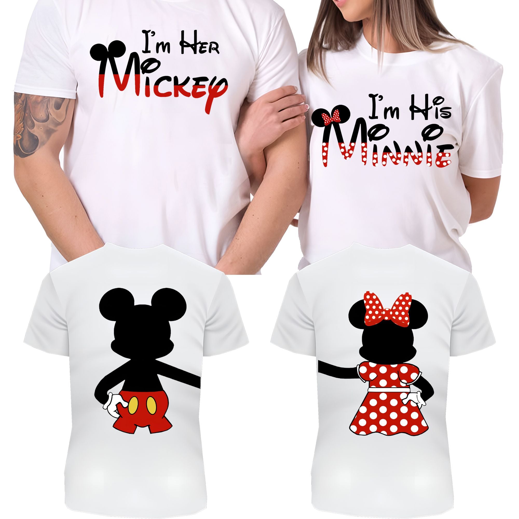 I Am His & I Am Hers Matching Couple Shirts – His and Hers T-Shirt Set